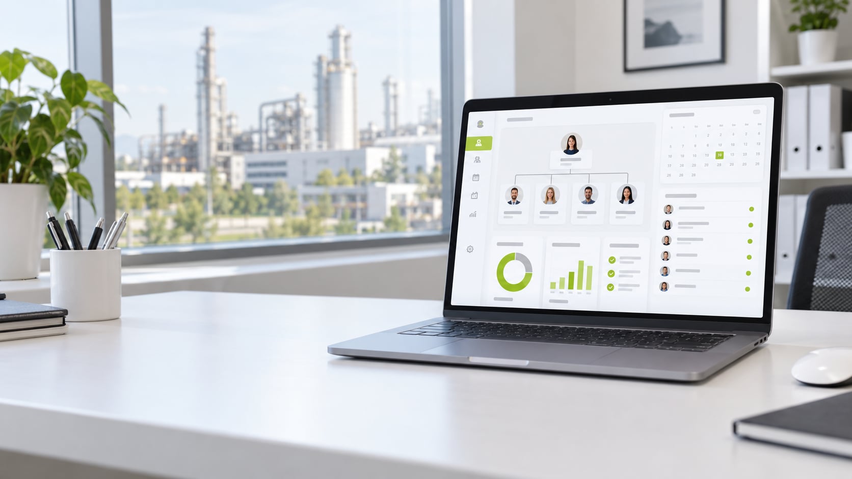 Cuadro de mando de gestión de personas de To Grow en un portátil